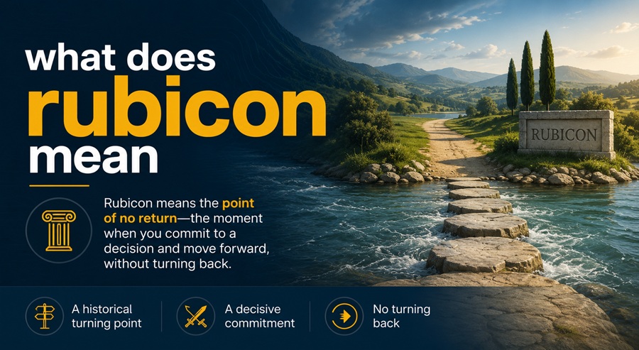What does rubicon mean